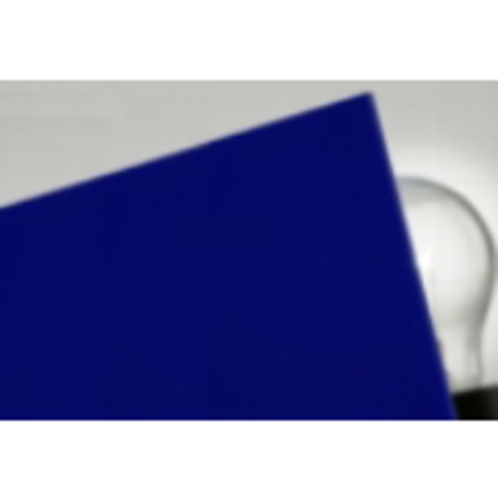 PROFESSIONAL PLASTICS Blue#2050 Cast Acrylic Paper-Masked Sheet, 0.187 Thick, 12 X 48 SACRBL2050.187CP-12X48